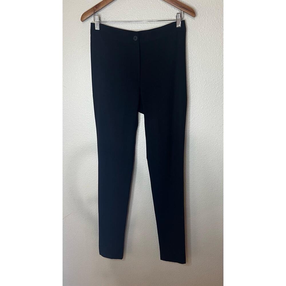 Ann Demeulemeester Womens 40 SMALL Black Skinny Dress Pants 36” inseam